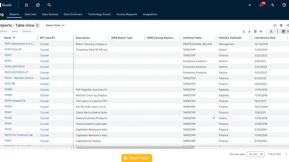 Image of the UReport catalog
