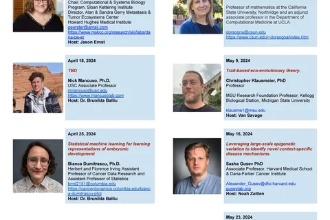 Frontiers in Computational Medicine Seminar Series, Thursdays at 9:00 AM, CHS 13-105