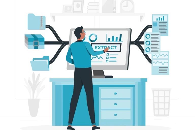 Data access/collection - Illustration by storyset