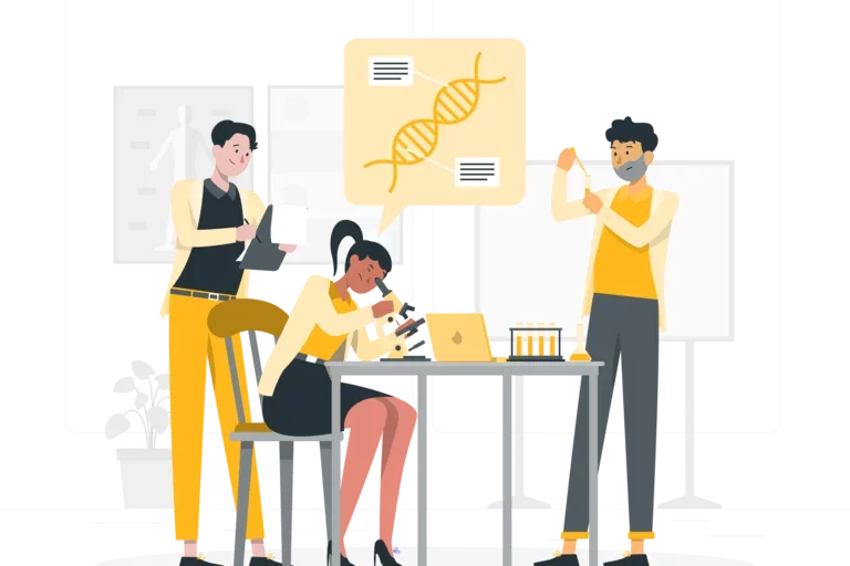 Research illustration by Storyset