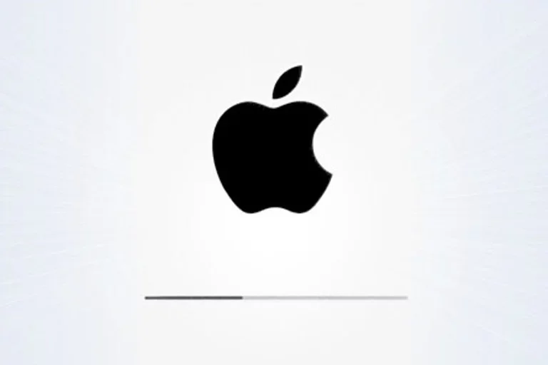Image of Apple update screen