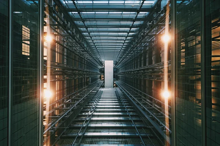 Data center with servers