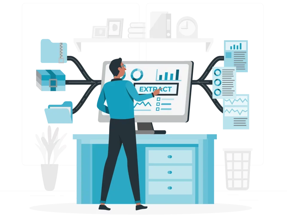Data access/collection - Illustration by storyset