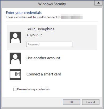 My Desktop - Enter your Mednet password