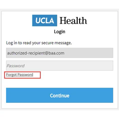 forgot password image